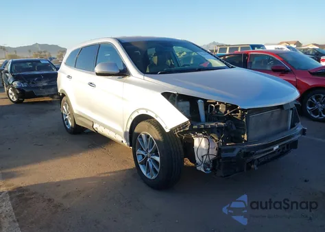 2017 Hyundai Santa Fe Limited z USA, uszkodzony, nr VIN KM8SN4HF7HU240625